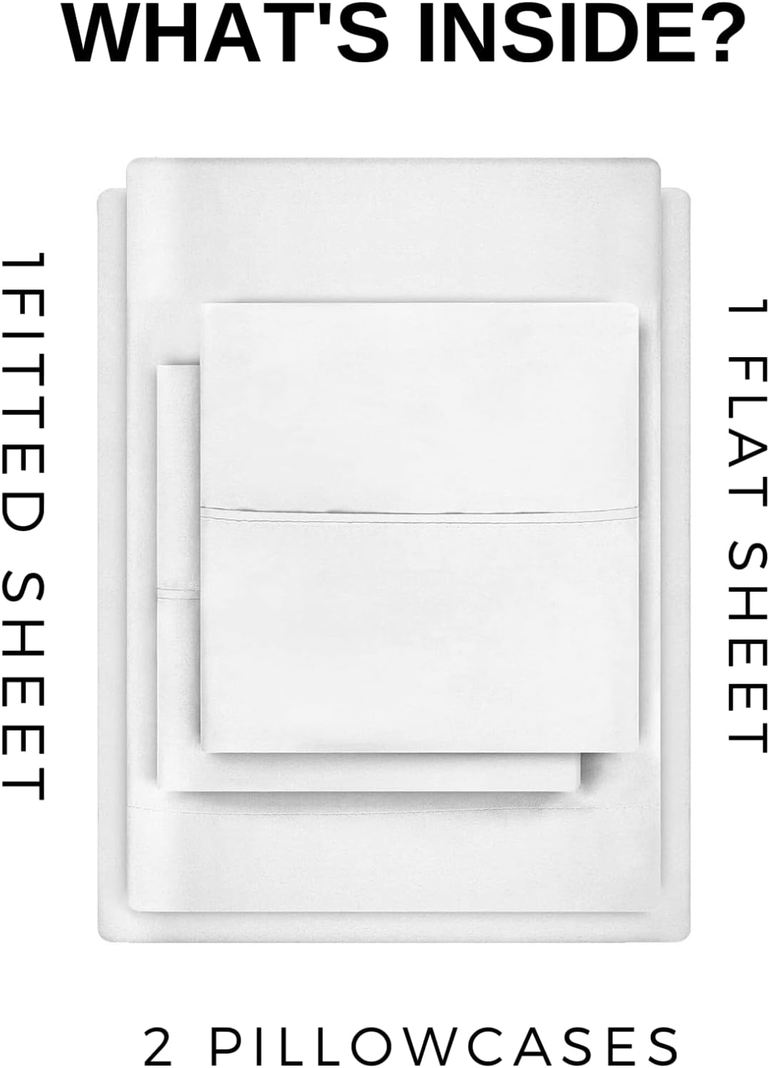 Cow Print Sheets California King Set - 4PCS