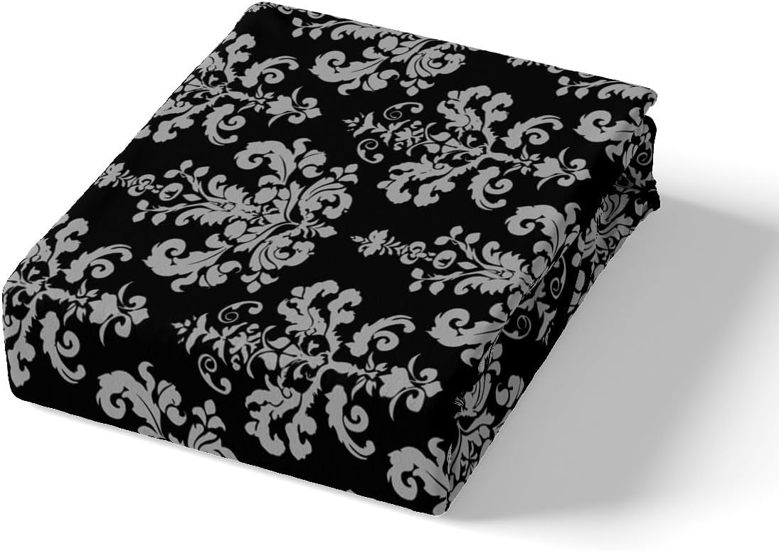 Feelyou Damask Pattern Twin Bedding Set Baroque Style