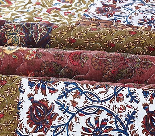 SLPR Red Riches 3-Piece Quilt Set - King Size