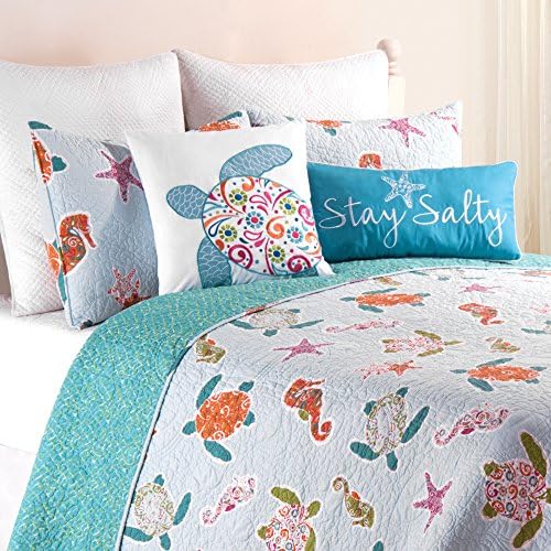 CF Home St Kitts King 3 Piece Quilt Set
