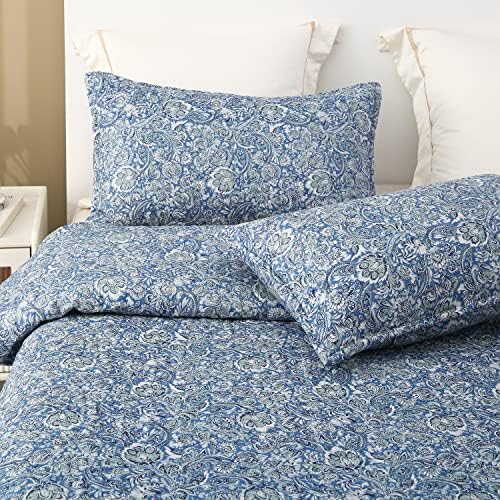 DURLENGEN Boho Quilt Set 3Pcs Cal King