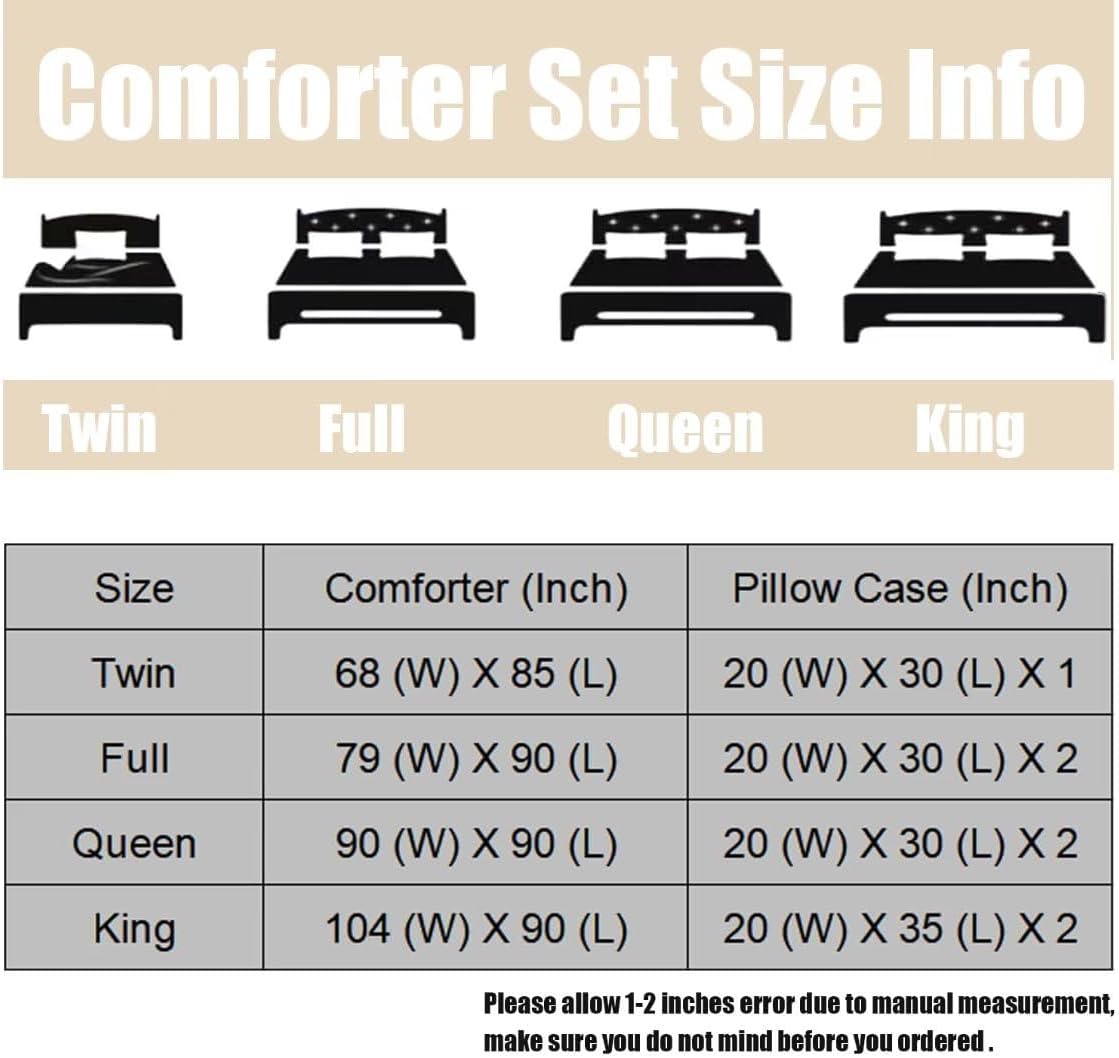 Kxry USA Flag Comforter Set Queen Size 1