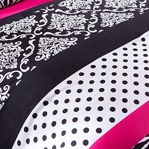 Mi Zone Comforter Set - Zebra Pink 4 Piece