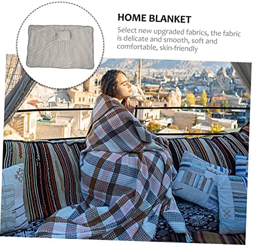 SOLUSTRE 1Pc Heated Electric Blanket for Winter Comfort
