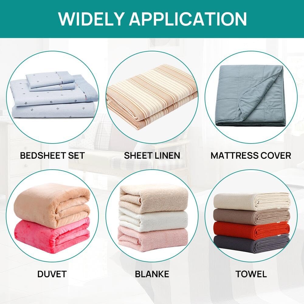 FGY Sheet Organizer Bands for Linen Closet
