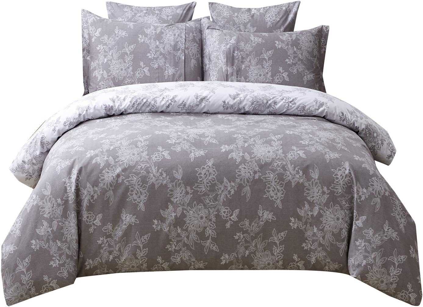 FADFAY Reversible Duvet Cover Set Twin XL