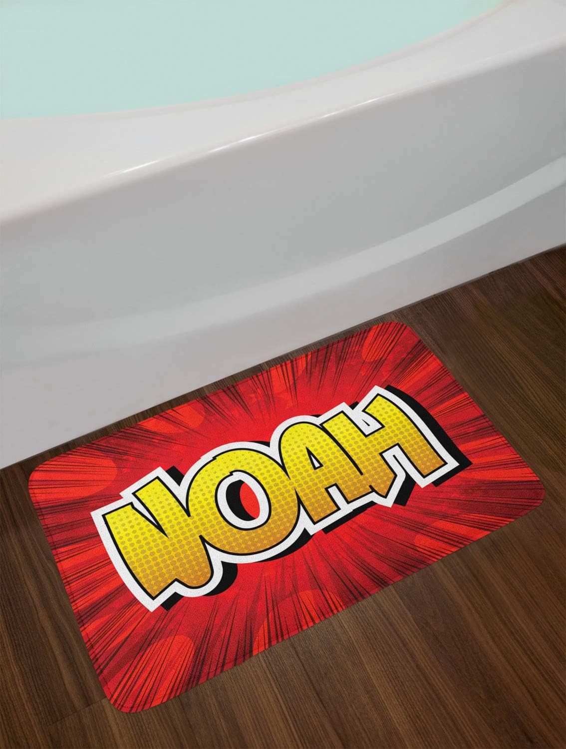 Ambesonne Name Bath Mat 302 x 20 Plush Non-Slip Design
