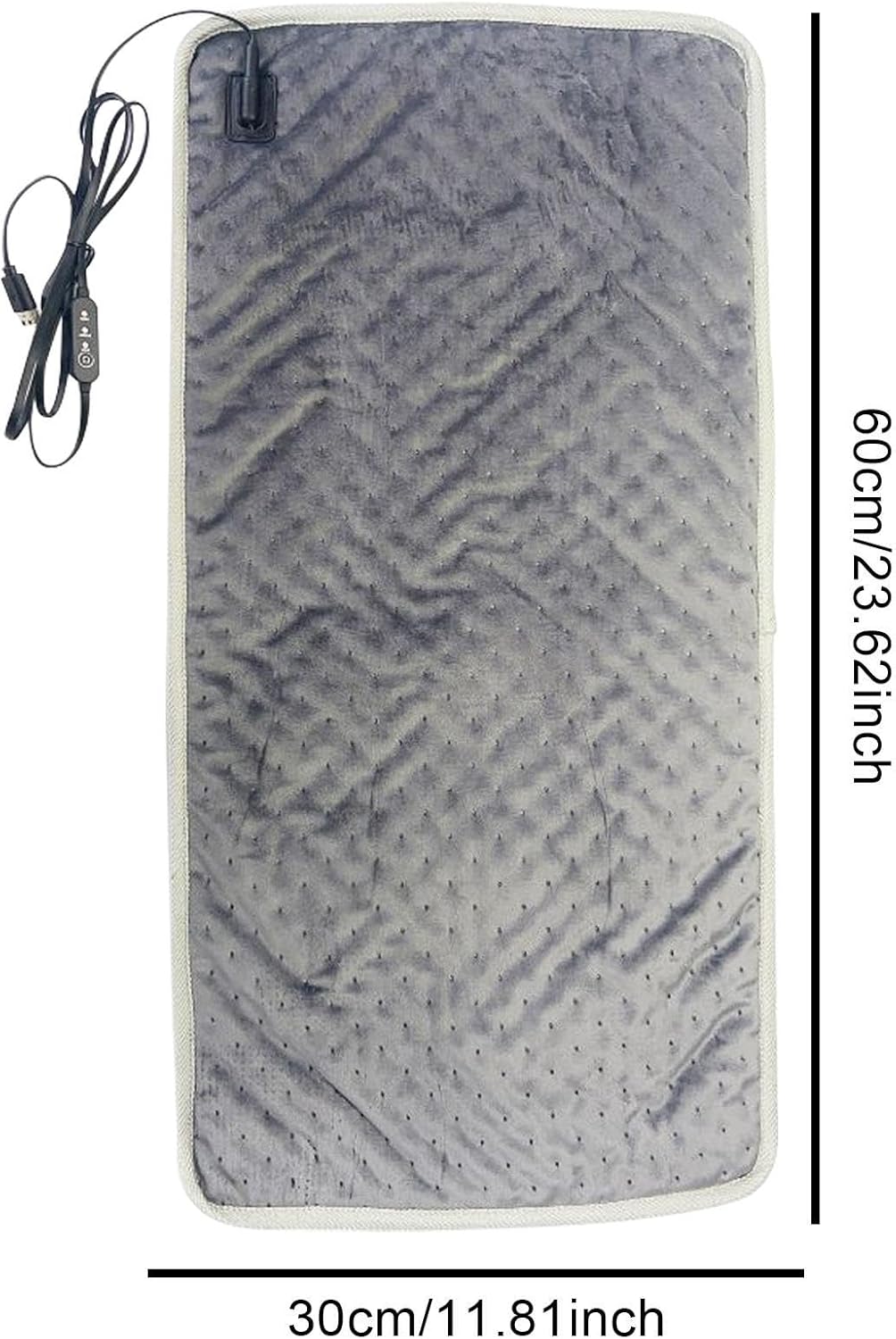 Electric Blanket with 3 Temperature Levels and 15m Cable