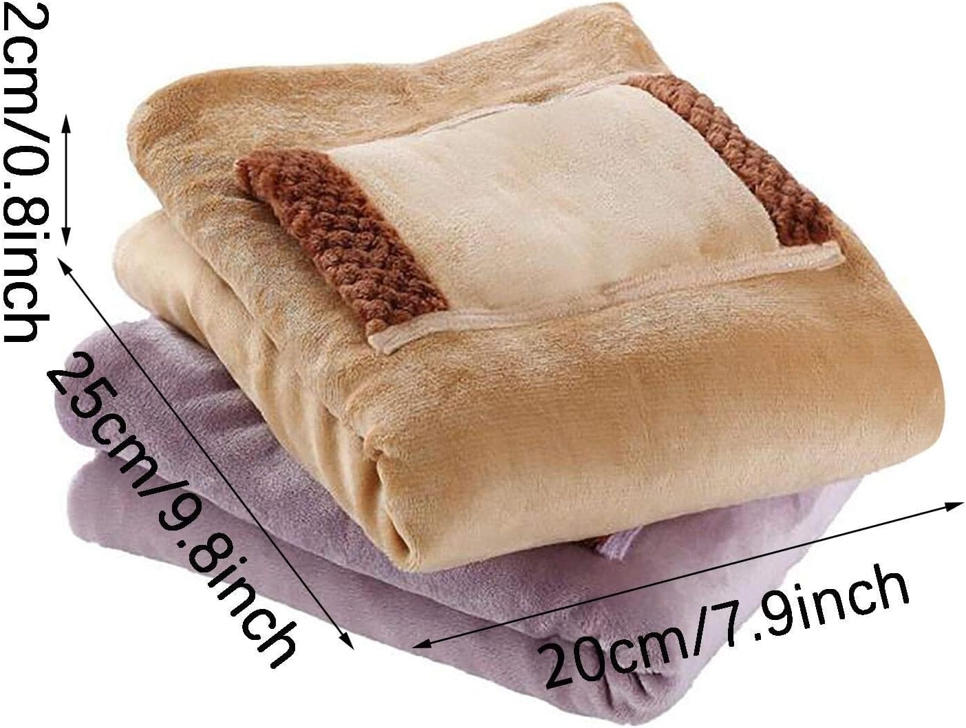 Cordless Electric Throw Blanket with Heating for Winter