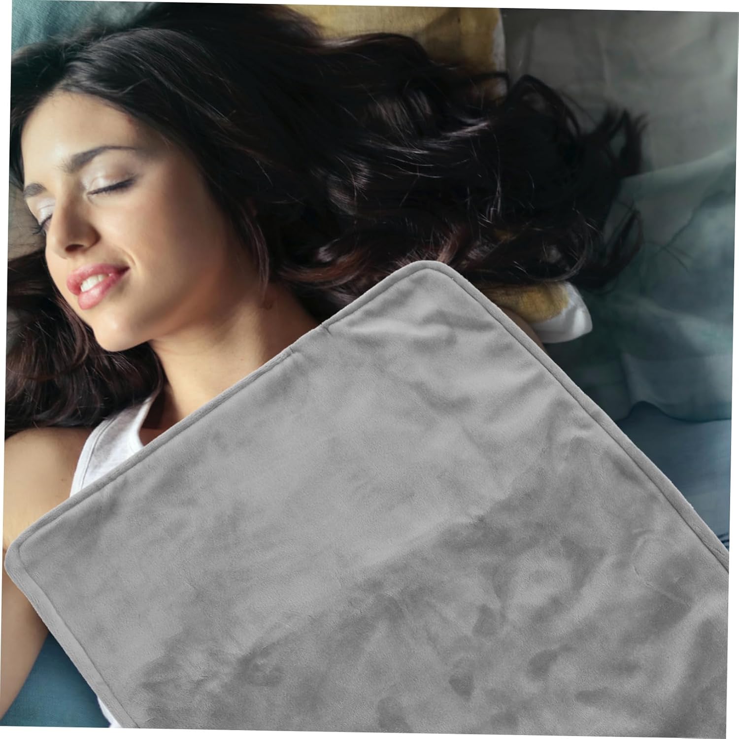 Yardwe Graphene Heated Blanket with Temperature Control for Home Camping and Travel