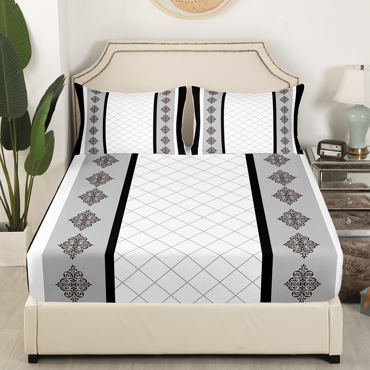 Erosebridal Paisley Full Size Sheet Set