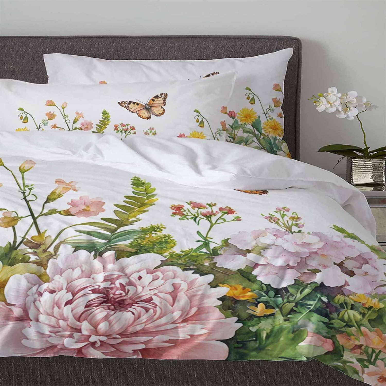 Boanket 3-Piece Queen Duvet Cover Set with Zipper and Pillowcases 1