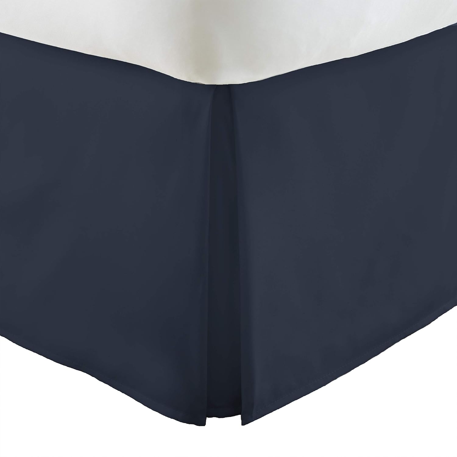 IENJOY Home Navy Twin Bed Skirt - 100 Microfiber