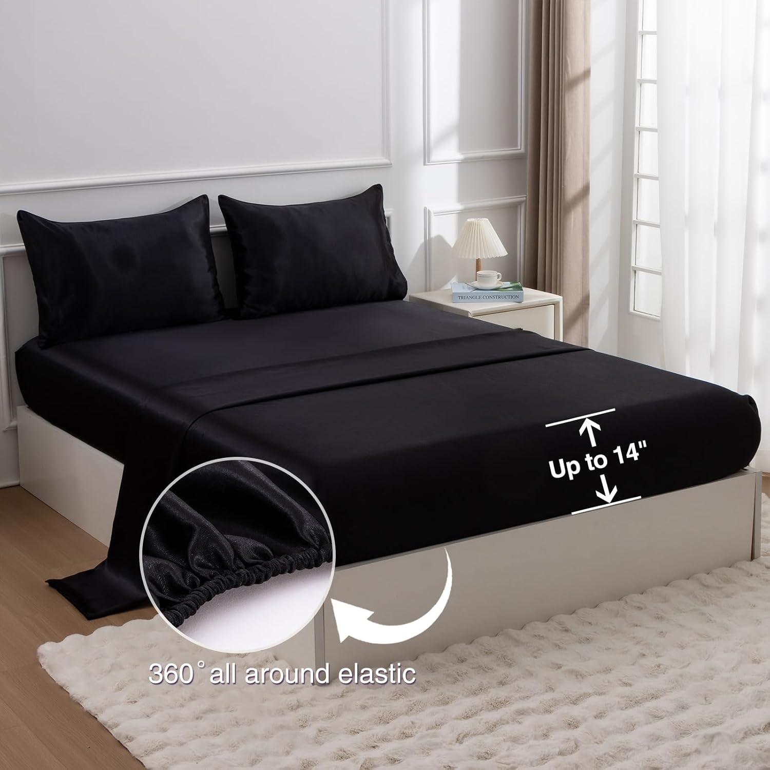 A Nice Night 5PCS Queen Comforter Set