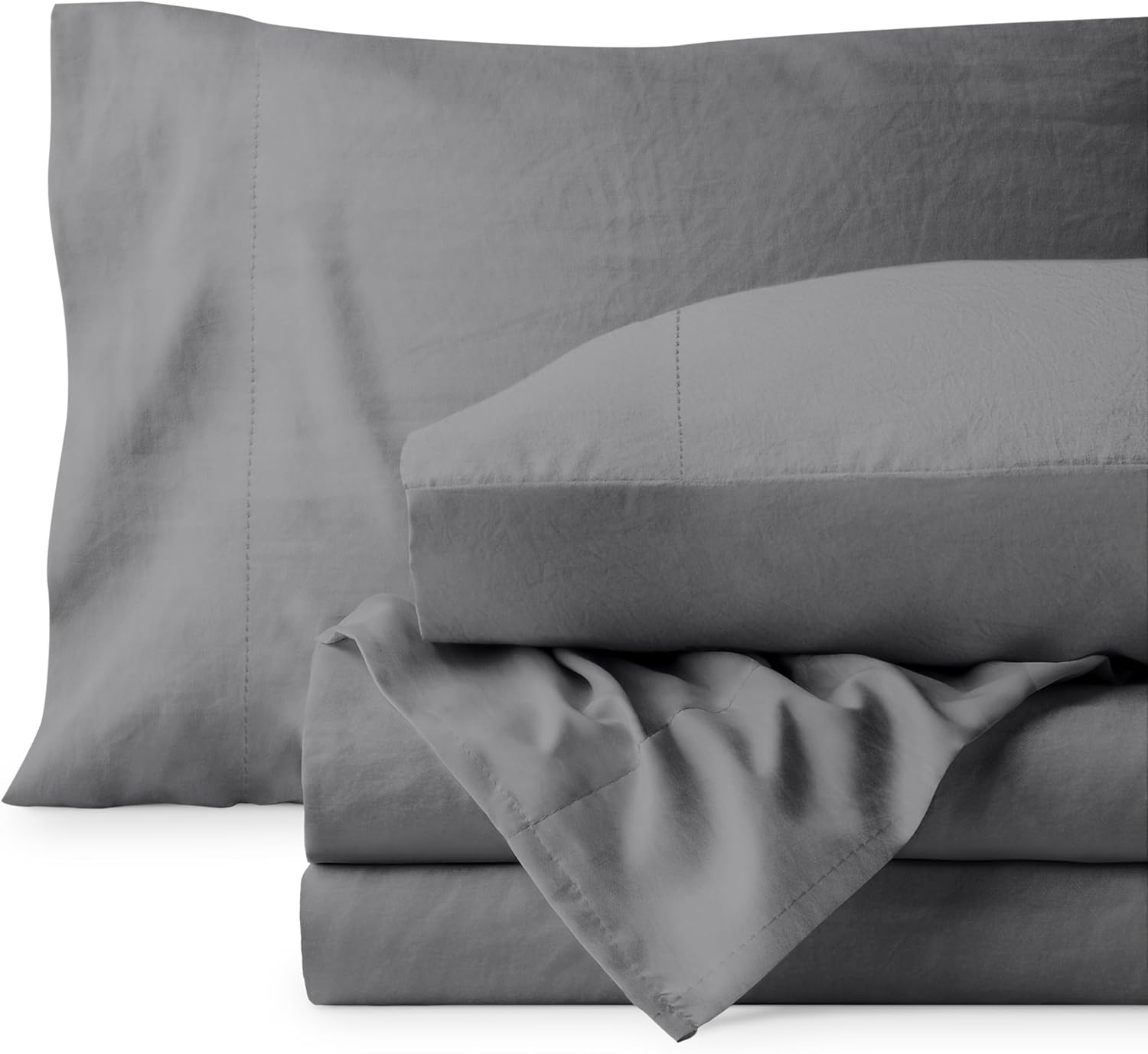 Bare Home Twin XL Sheet Set - Ultra-Soft Microfiber with Deep Pockets