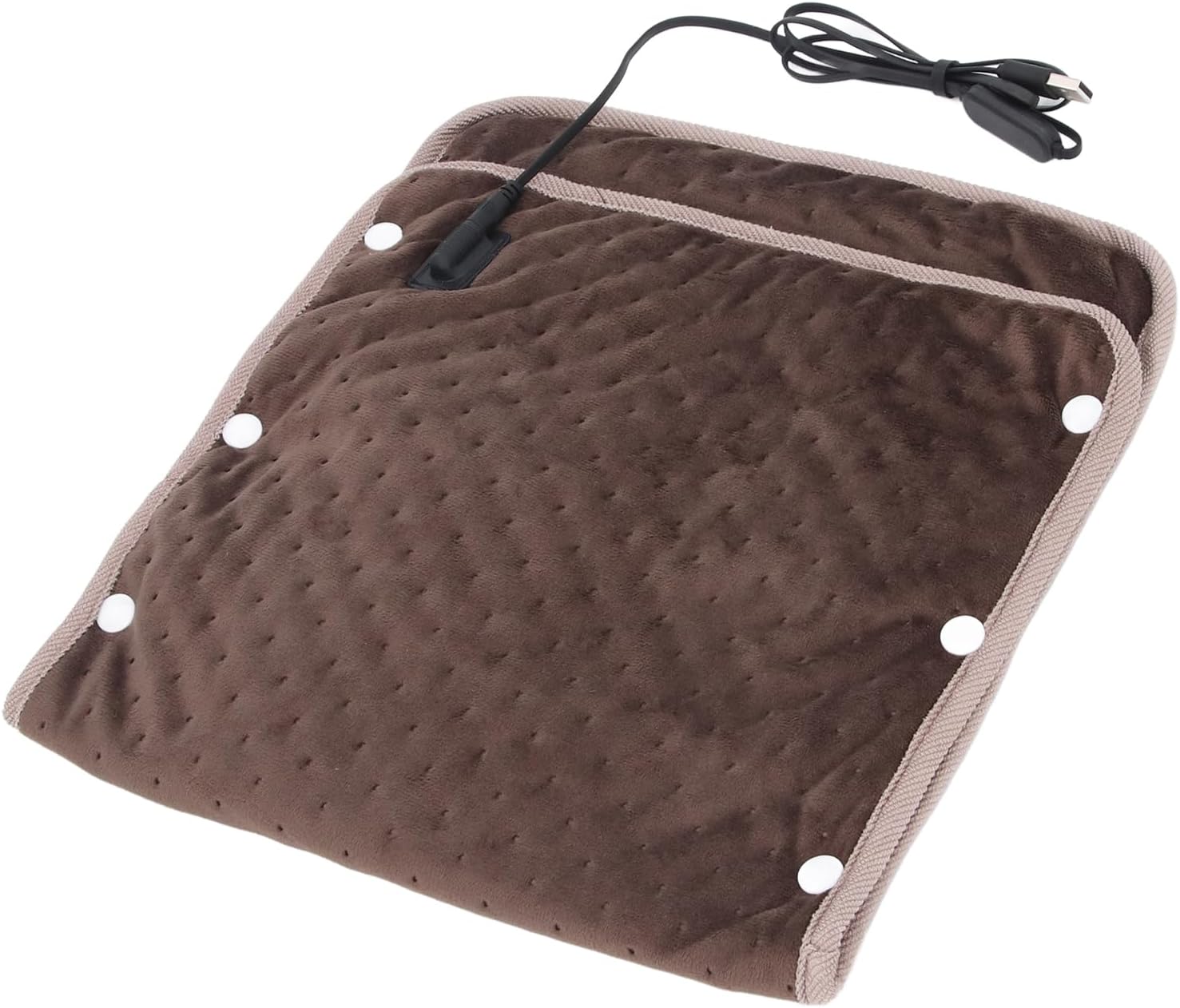 USB Heated Blanket Throw with 3 Temperature Settings 1