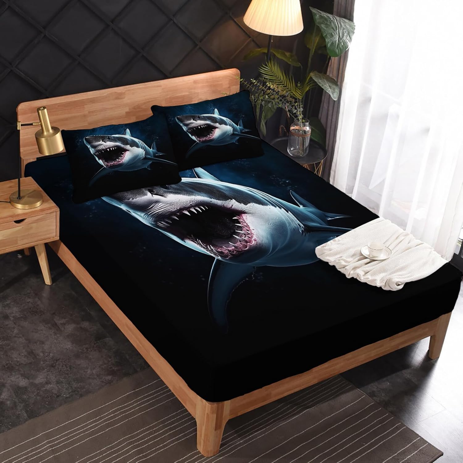 California King Microfiber Sheet Set with Deep Pocket