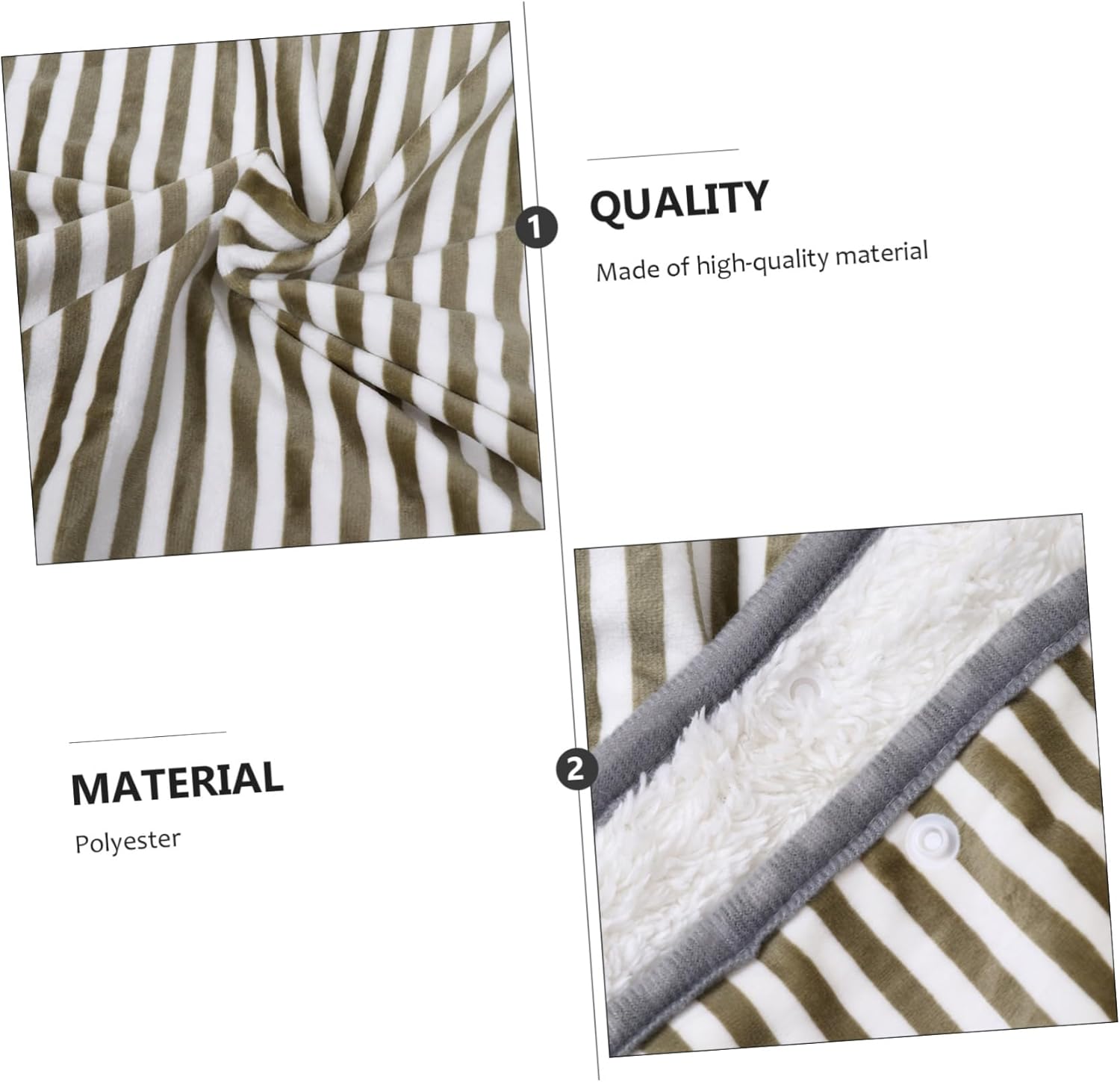 Levemolo Electric Throw Blanket Fast Heating USB Portable