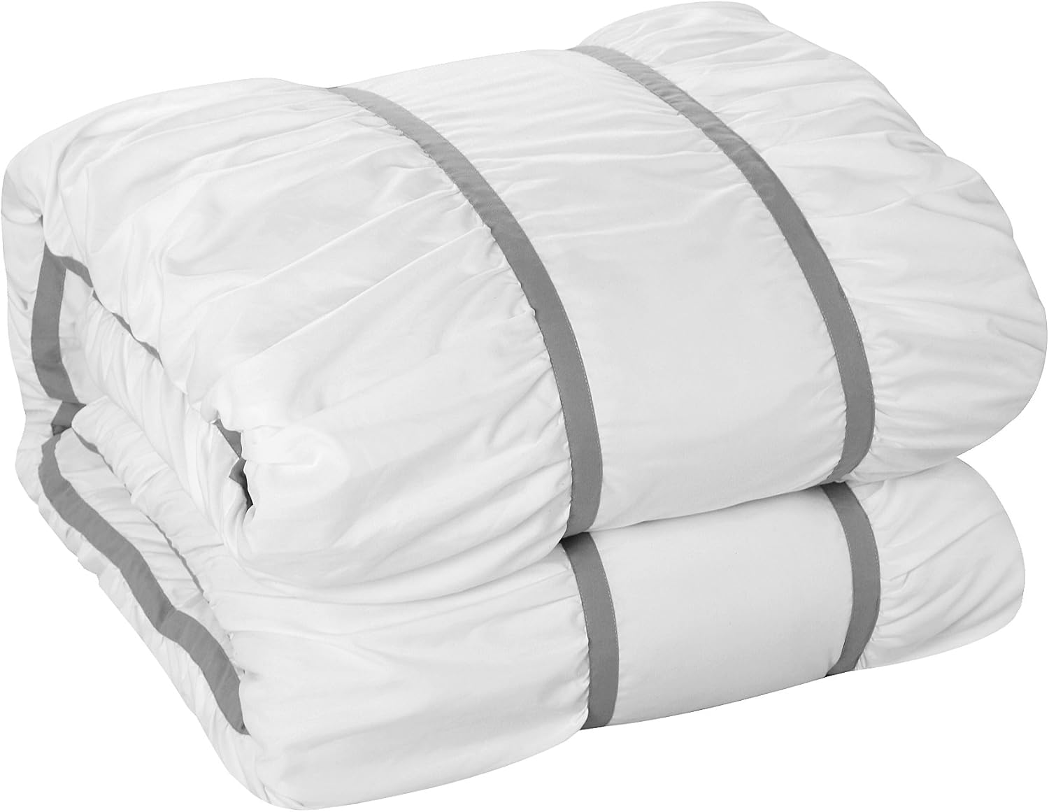 Chic Home Cheryl 10-Piece Comforter Set Queen White