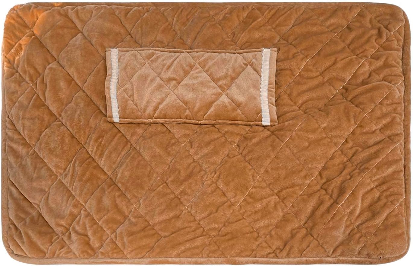 Soft Fluffy Heated Lap Blanket for Bed and Chair