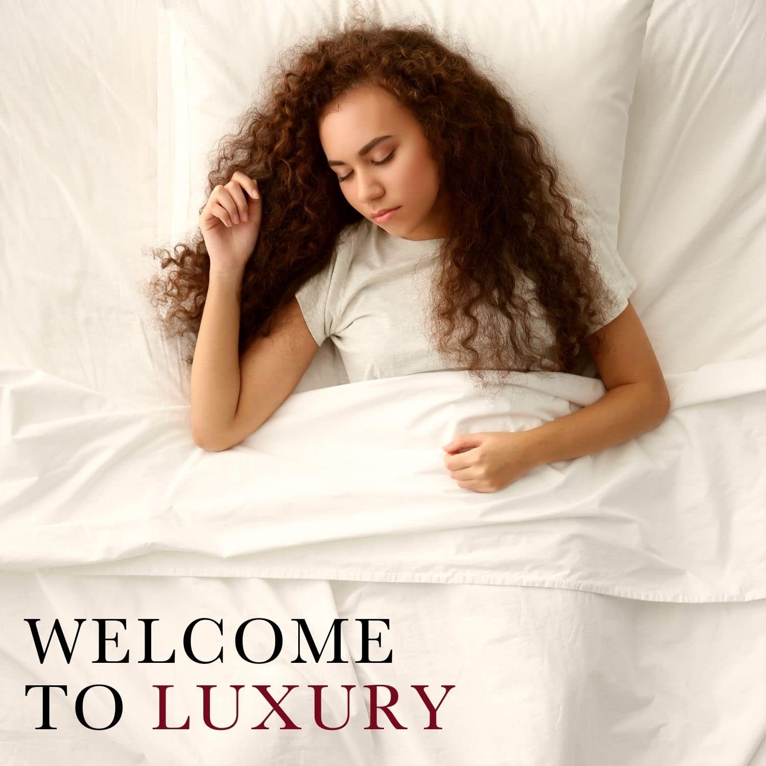 Red Land Cotton Luxury Sheet Set 100 US Grown Cotton Twin XL Natural