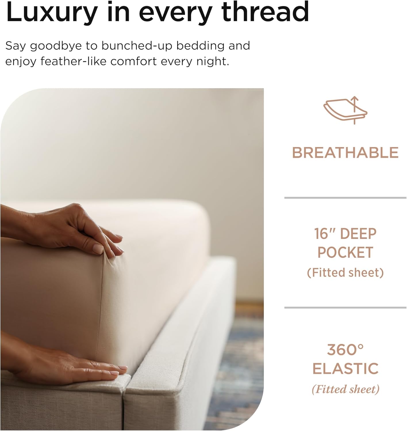 Threadmill Luxury 800 Thread Count California King Sheet Set
