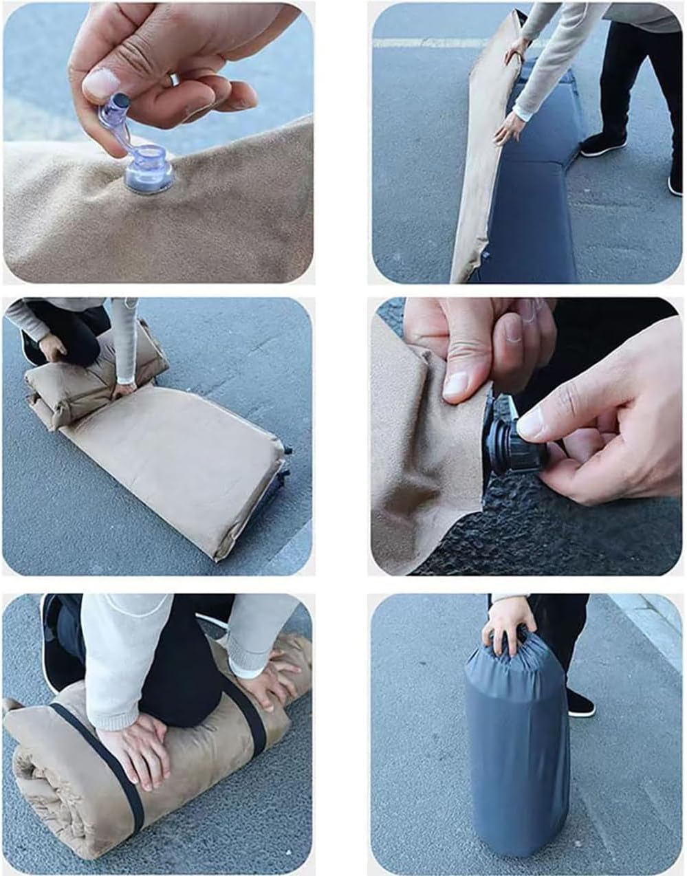 Car Inflatable Mattress for Land Rover Discovery Sport 2020-2023 Blue