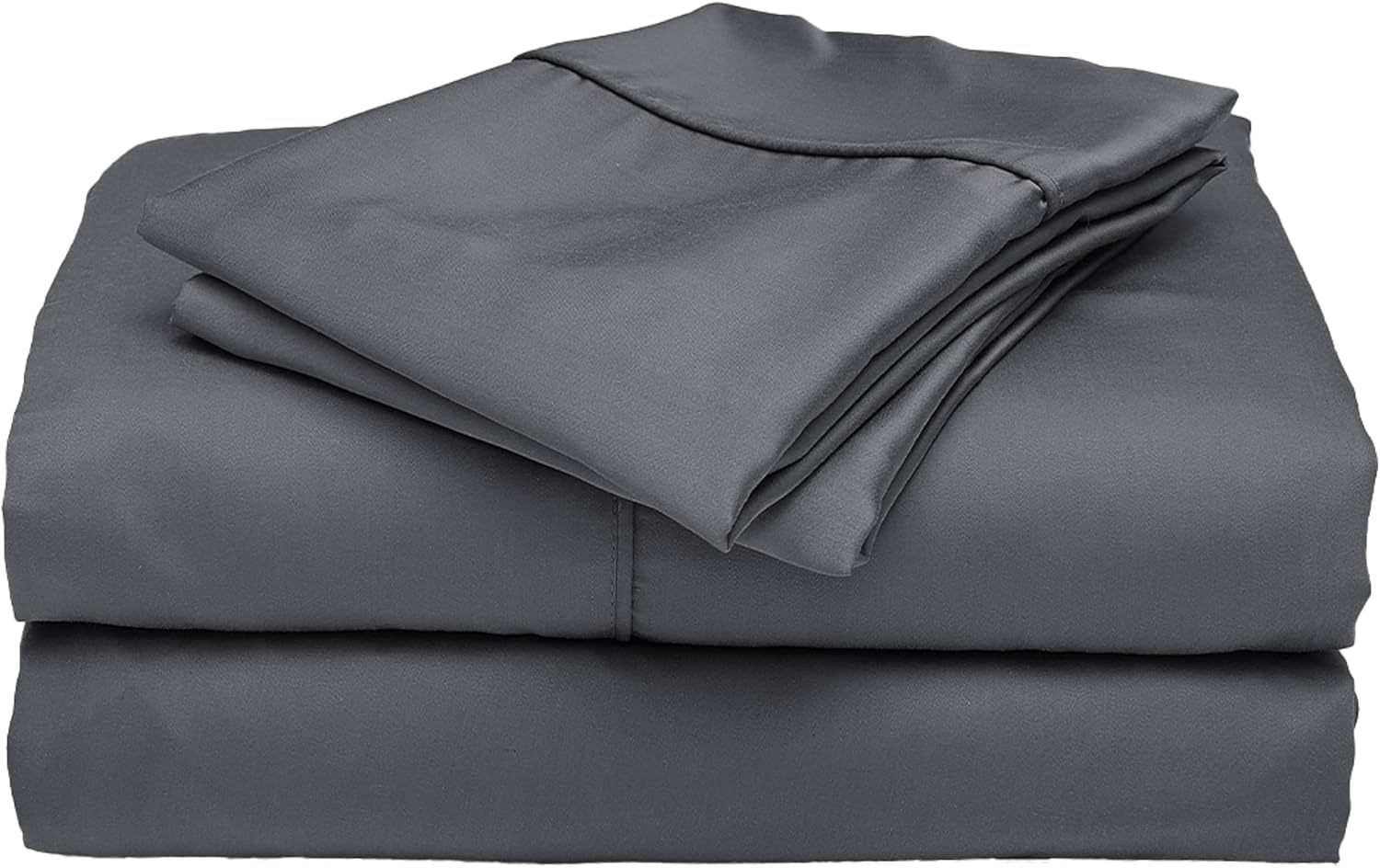 ettitude Organic Bamboo Lyocell Sheet Set Twin-Slate 1