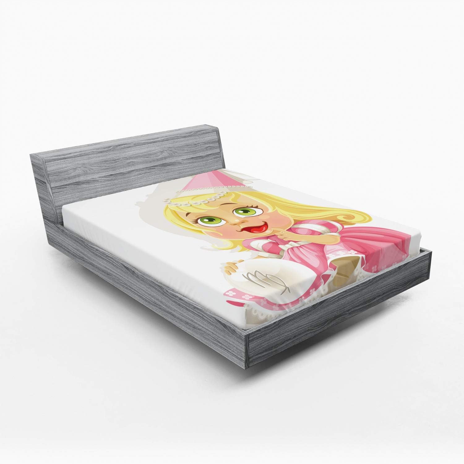 Ambesonne Zodiac Virgo Fitted Sheet Multicolor