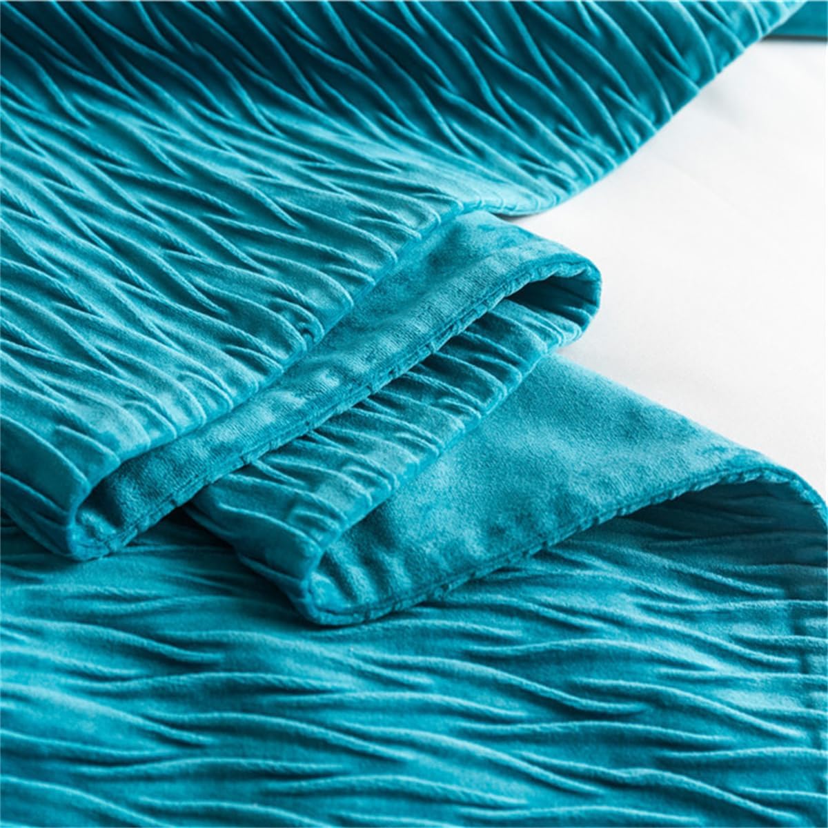 Bright Yellow Quilted Bed Runner Scarf Set