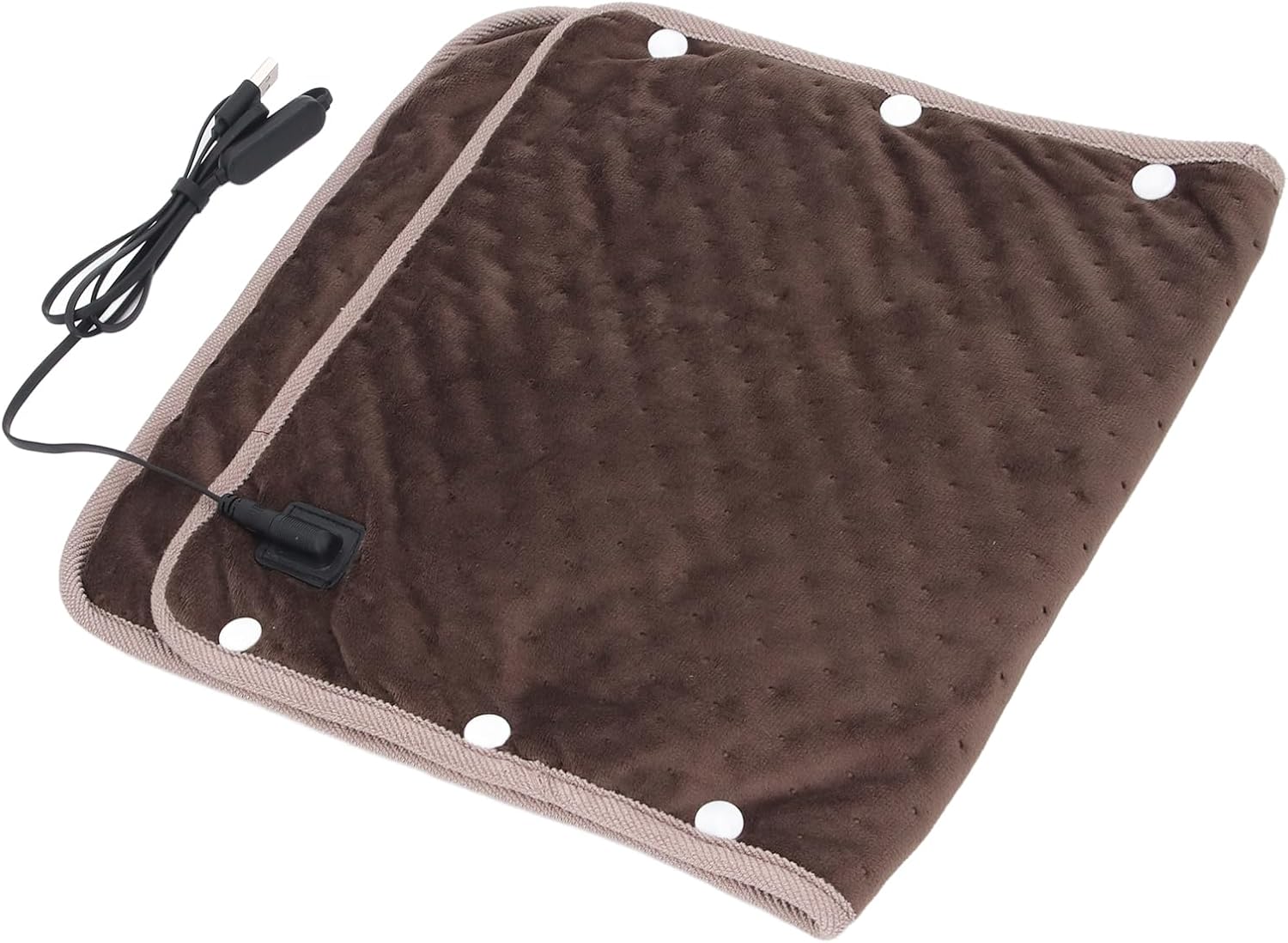 USB Heated Blanket Throw with 3 Temperature Settings 1