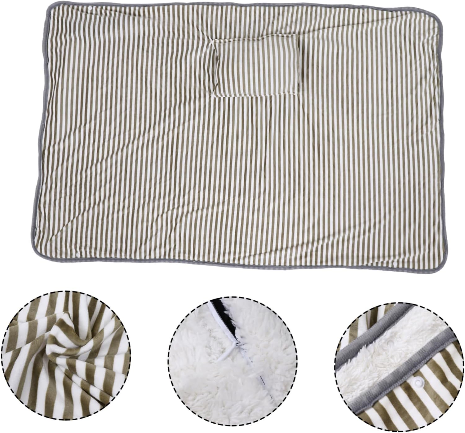 PRETYZOOM Heated Electric Blanket for Winter Comfort