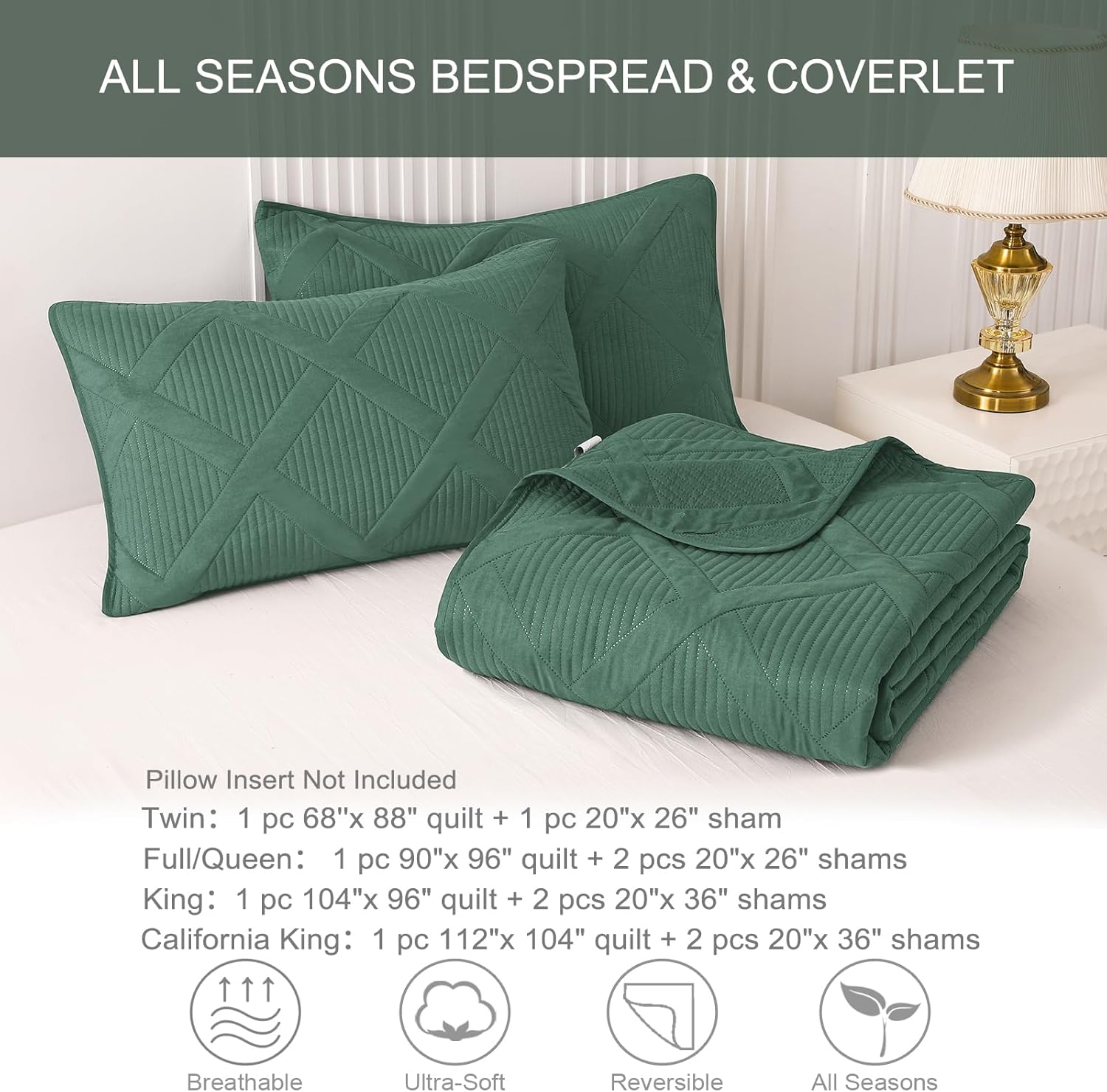 Exclusivo Mezcla Twin Quilt Set with Striped Pattern