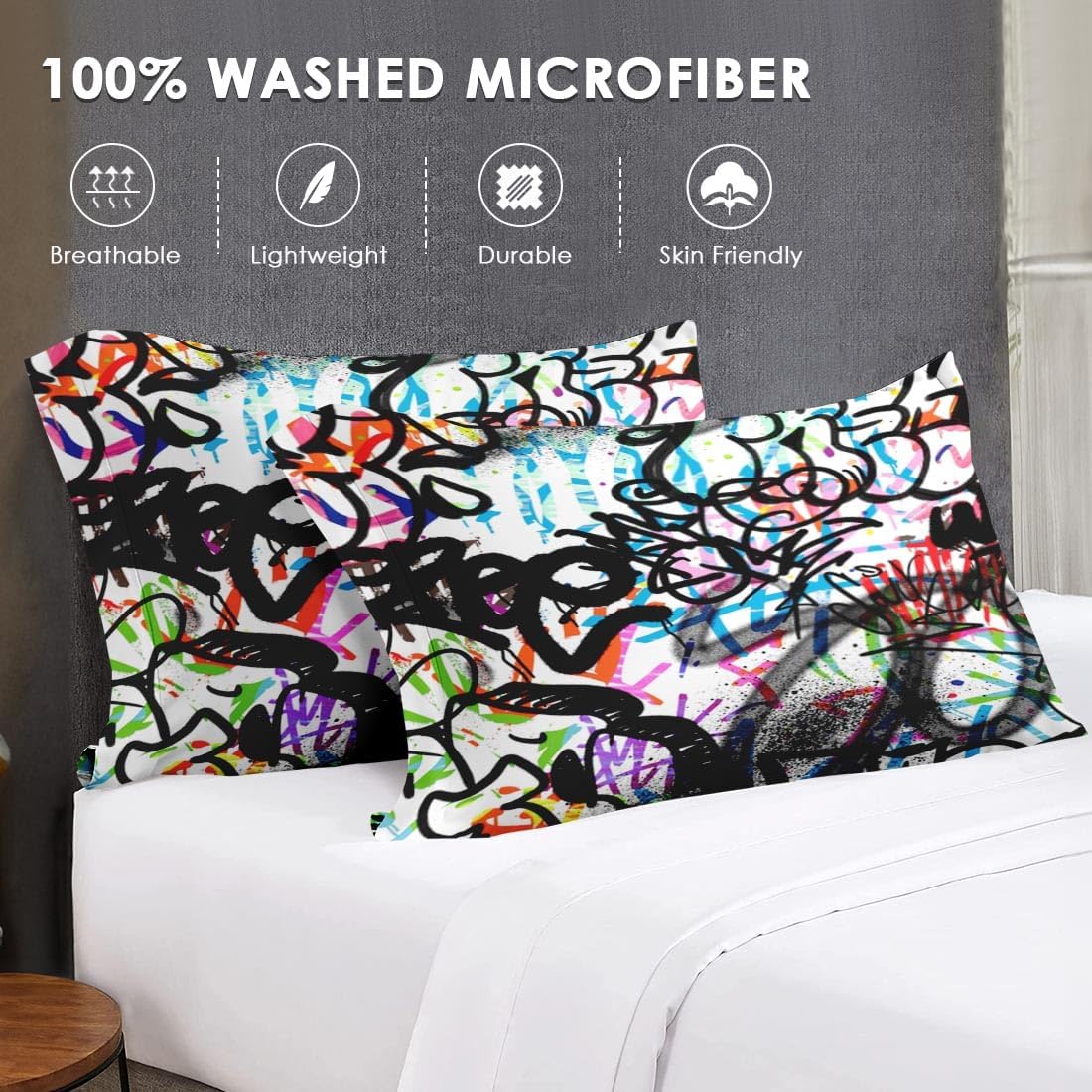 WeCozy 5 Pcs Twin Comforter Set with Pillowcase and Sham