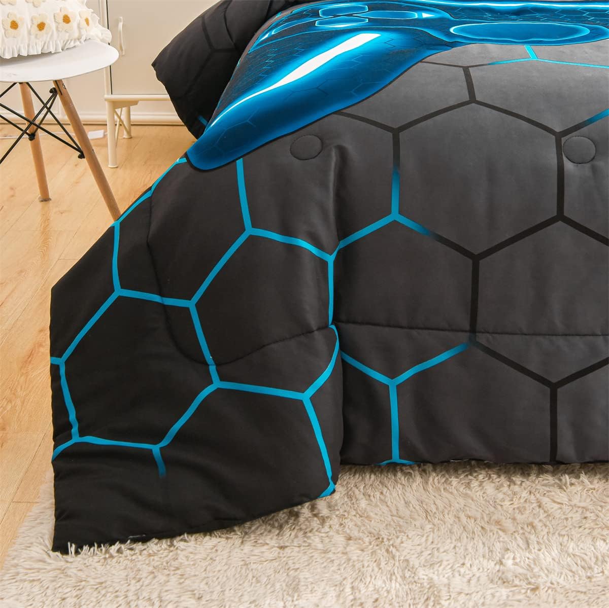 NTBED 5pcs Gamer Comforter Set for Kids 1