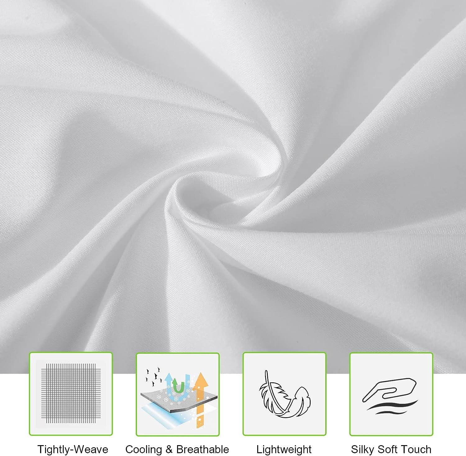 OmErsa California King Sheet Set - Soft Microfiber Deep Pocket Wrinkle Free
