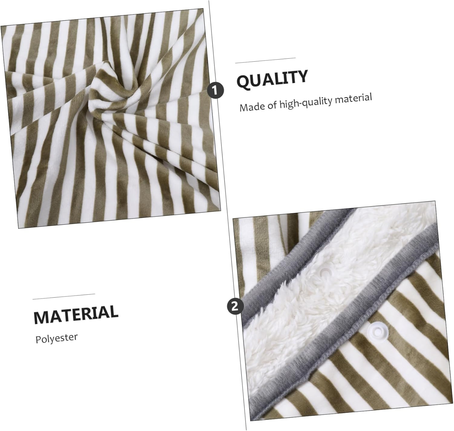 1pc Electric Heated Blanket Rapid Heating for Cozy Relaxation