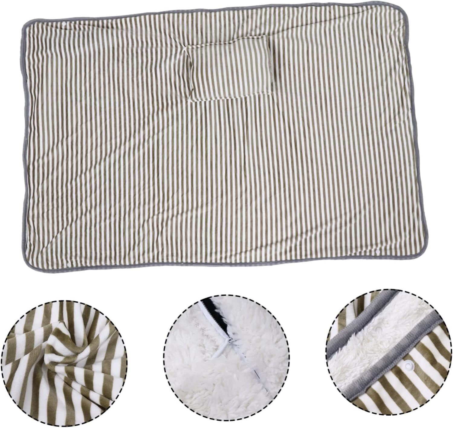 ABOOFAN Warm Winter Heated Electric Blanket