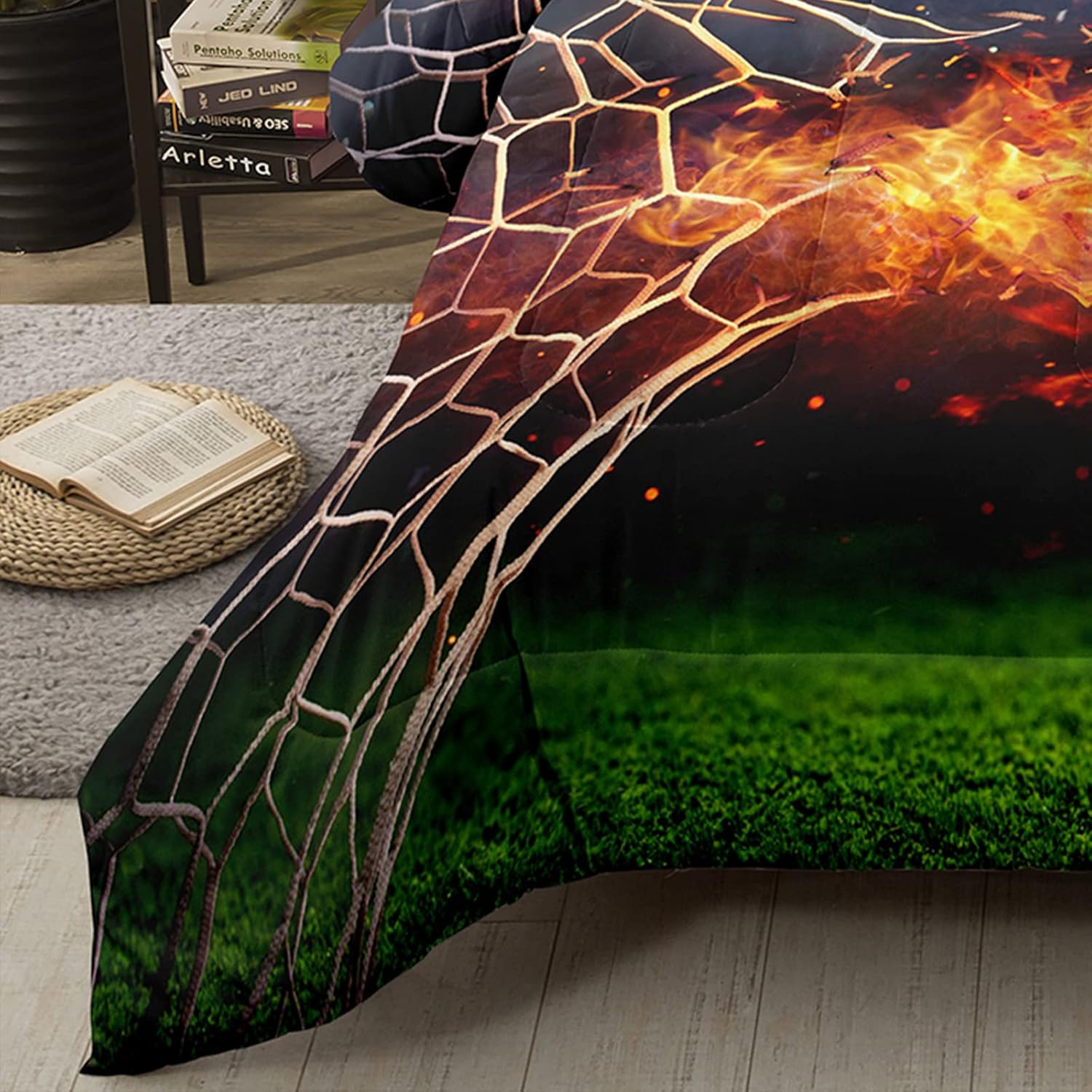 Bodhi Boys Soccer Comforter Set Twin