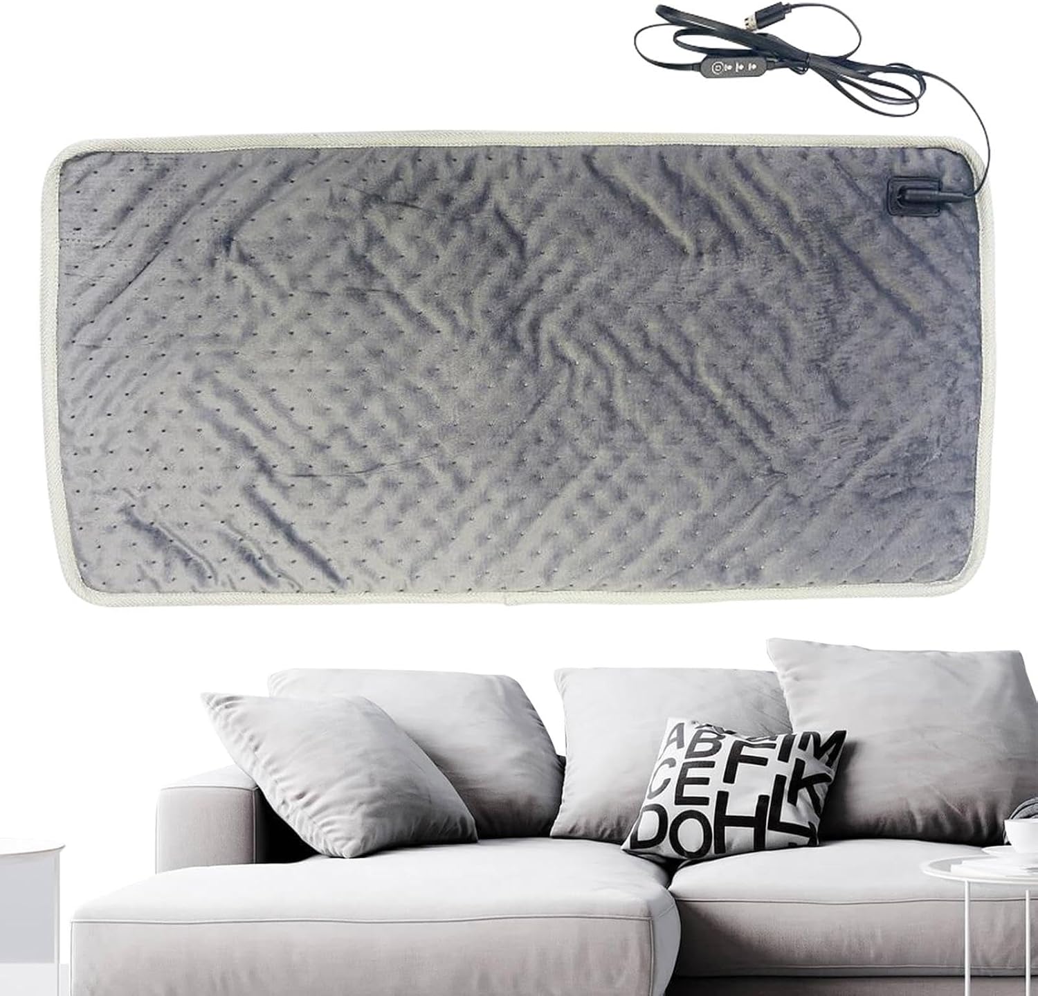Electric Blanket with 3 Temperature Levels and 15m Cable
