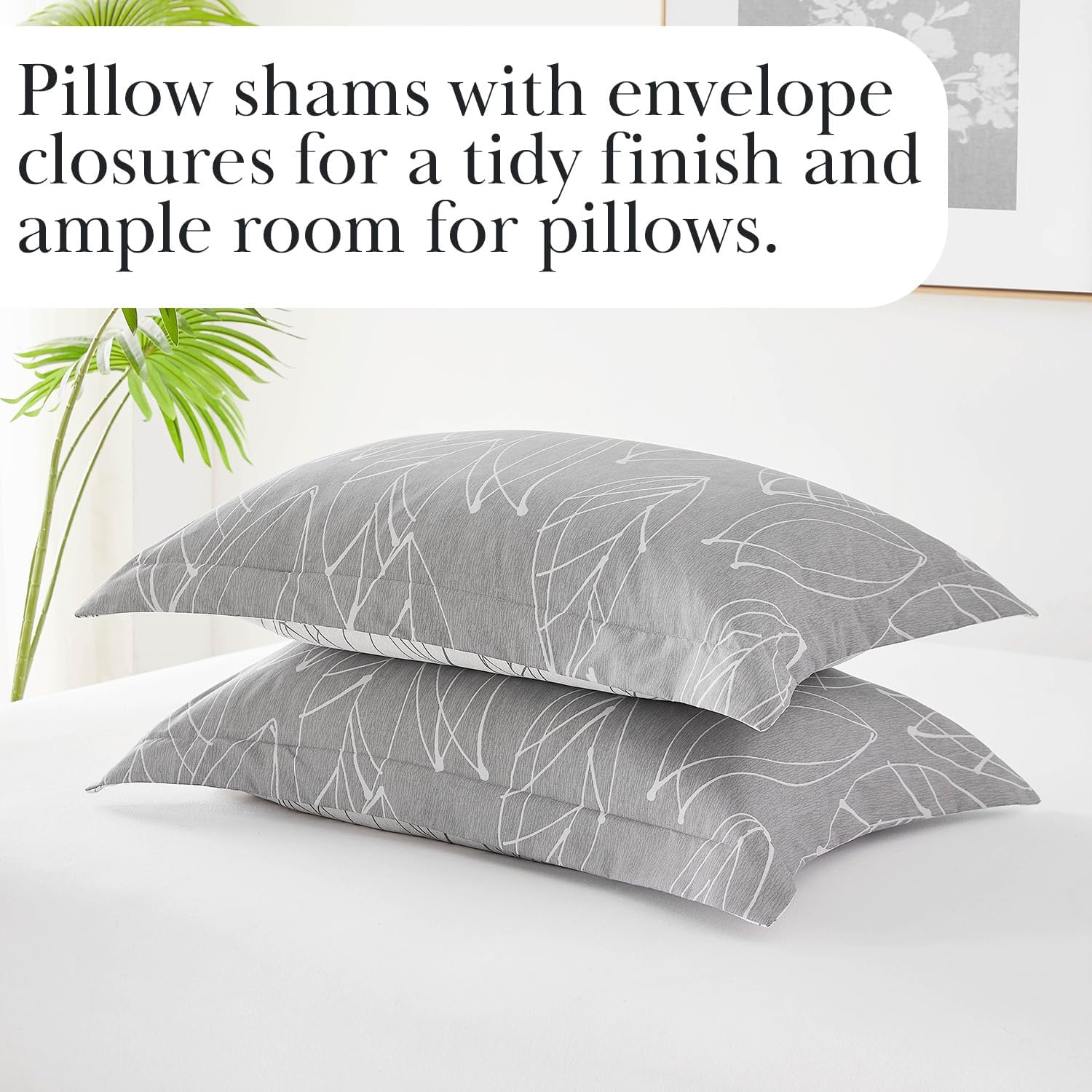 Southshore Fine Living King Down Alternative Comforter Set - Grey