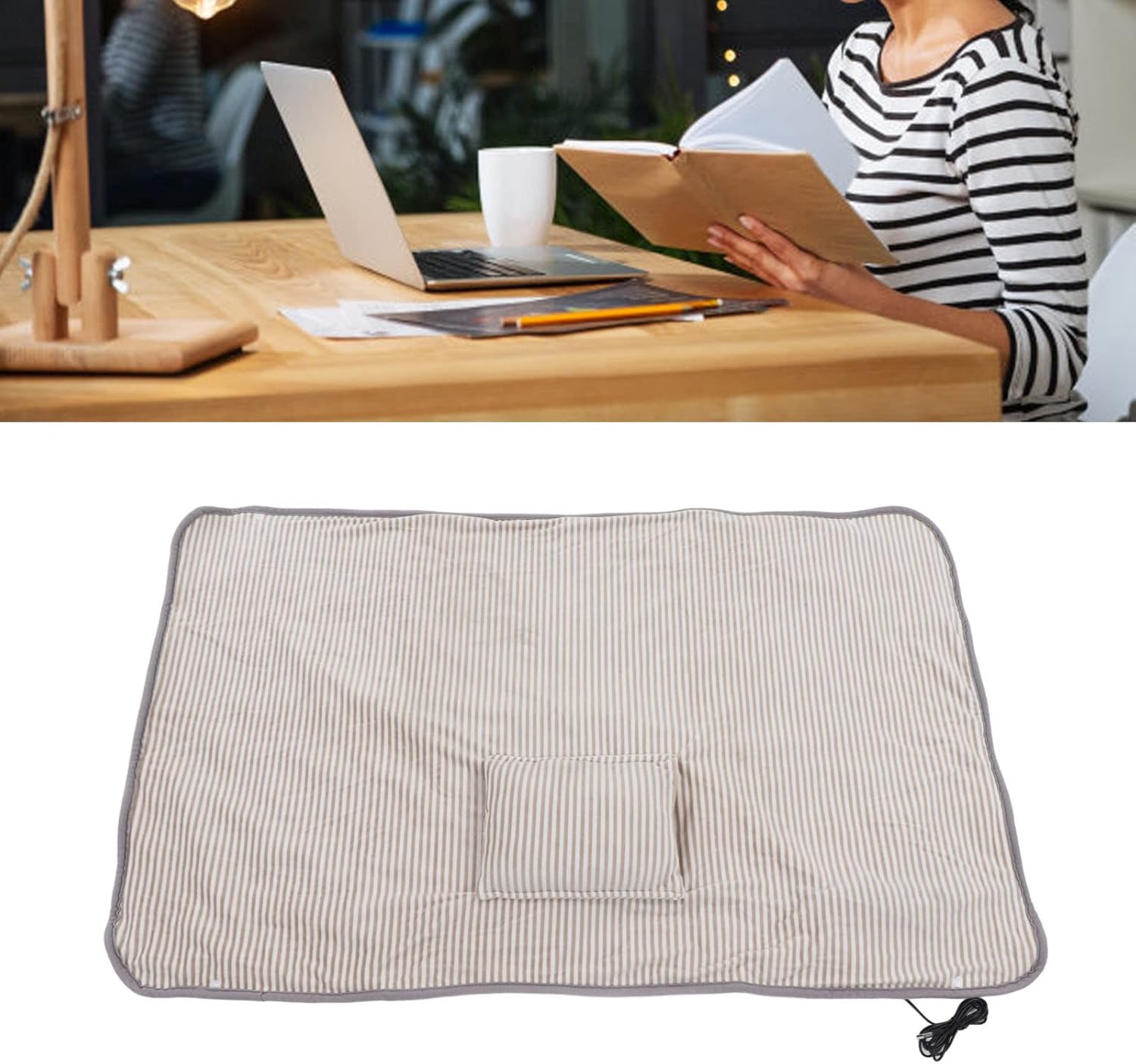 YIPOKELSM Electric Blanket 5V 10W Soft Plush Throw