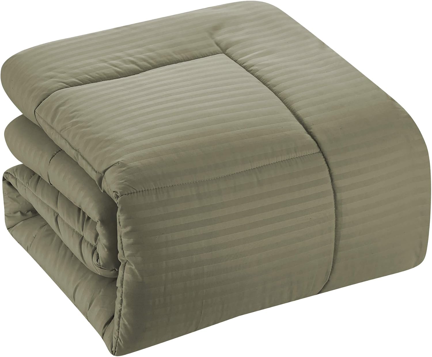 Sweet Home Collection 8-Piece Bed in a Bag - King Sage