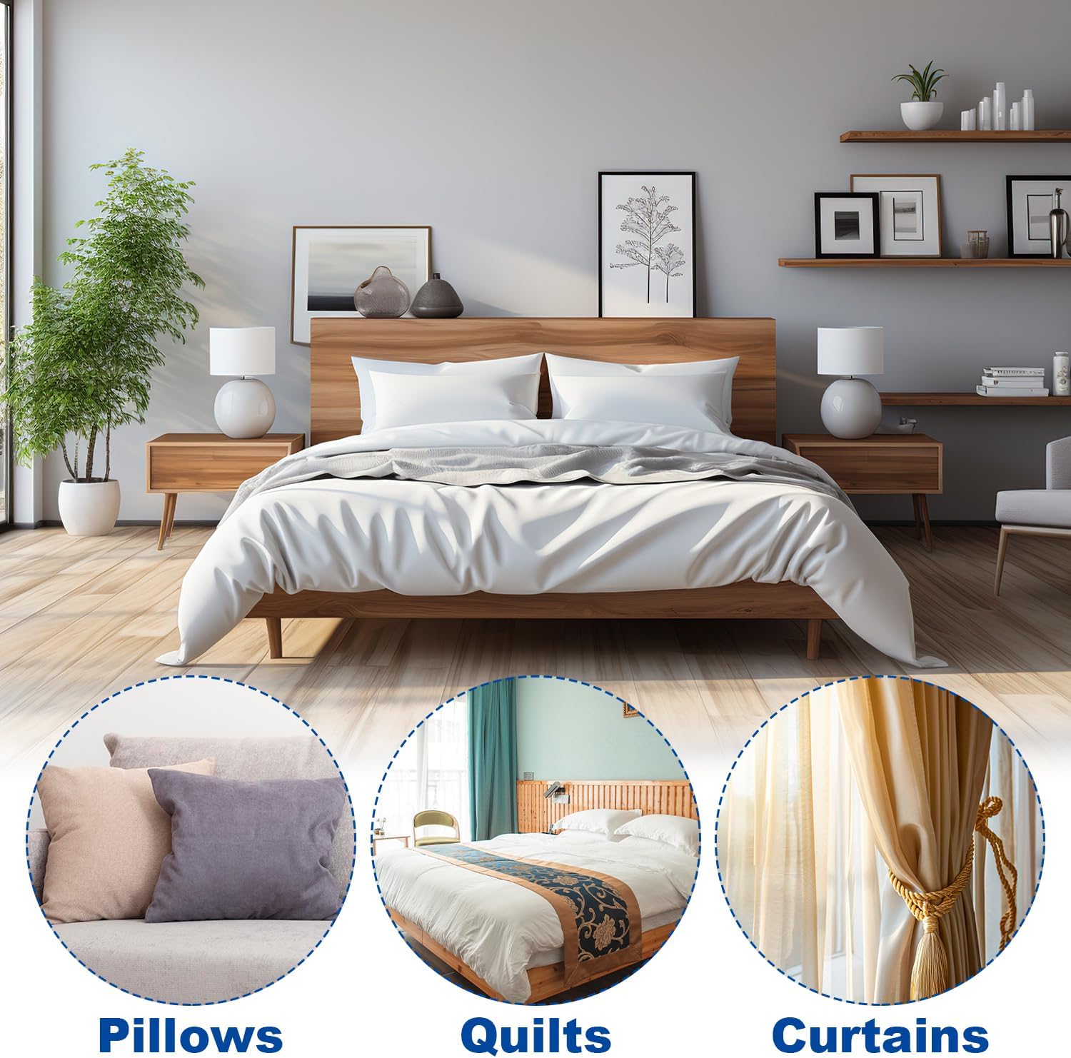 10pcs Duvet Clips for Comforter Security