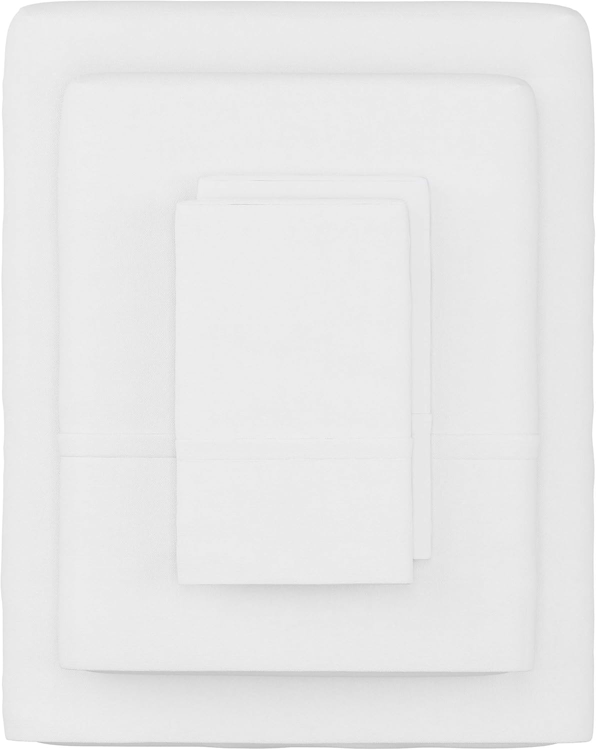 Lavish Home Bed Sheets 4-Piece Full-Size Set - White
