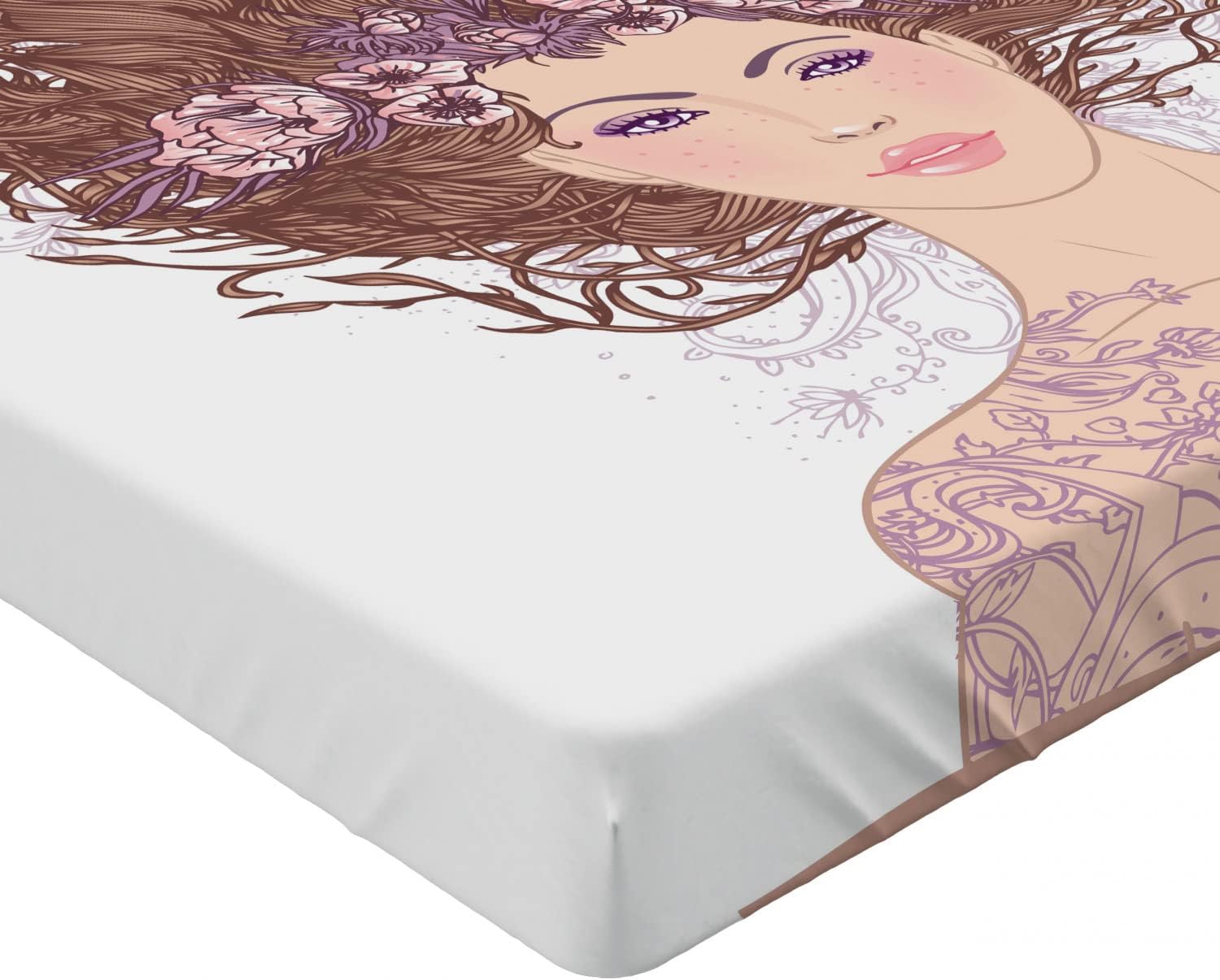 Ambesonne Zodiac Virgo California King Sheet Set