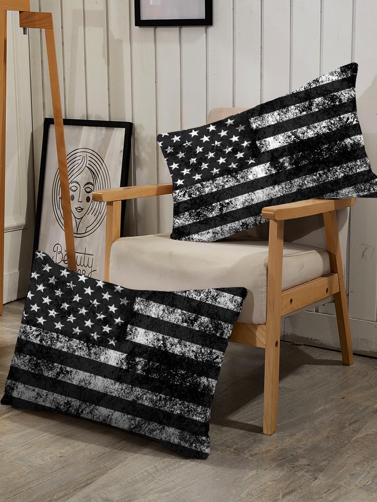 Kxry USA Flag Comforter Set Queen Size 1