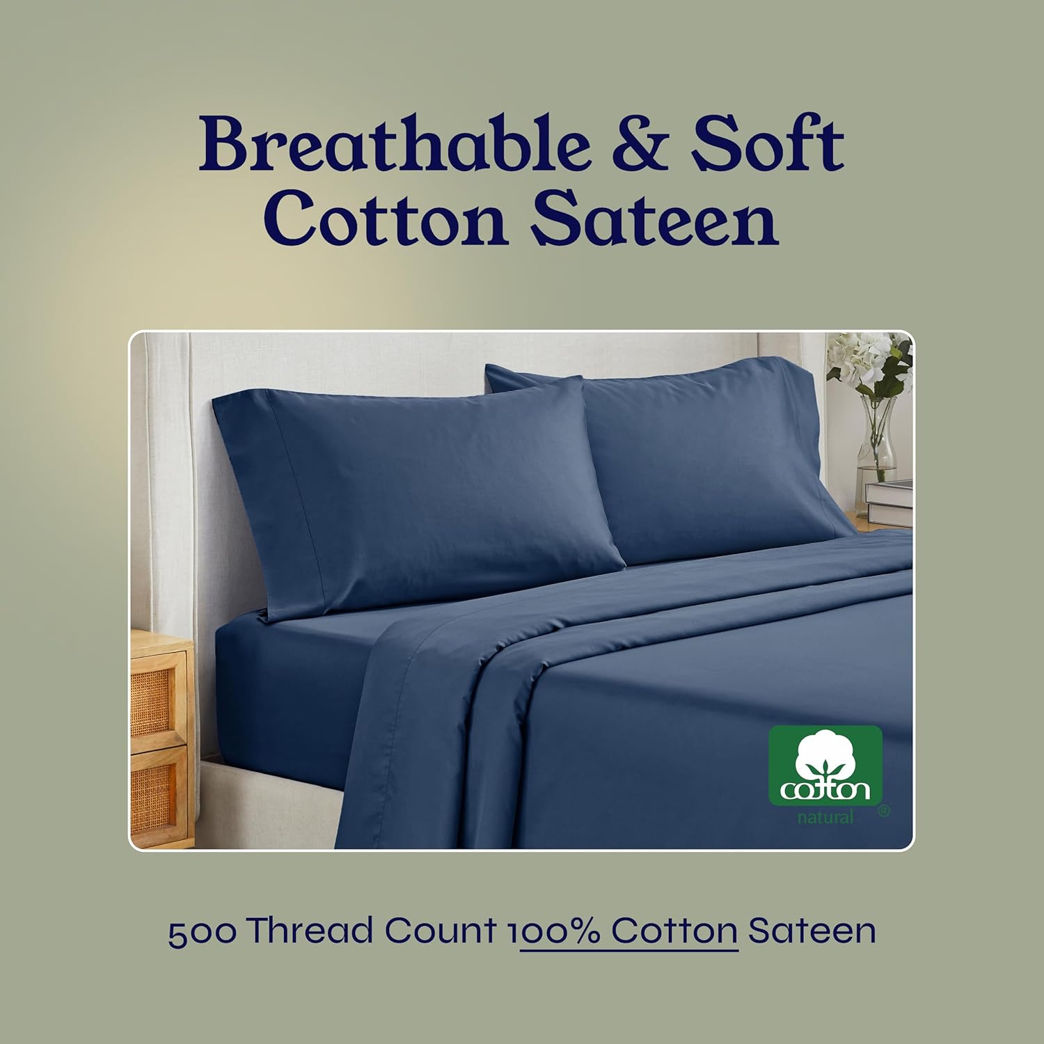 California Design Den Full Bed Sheets Set
