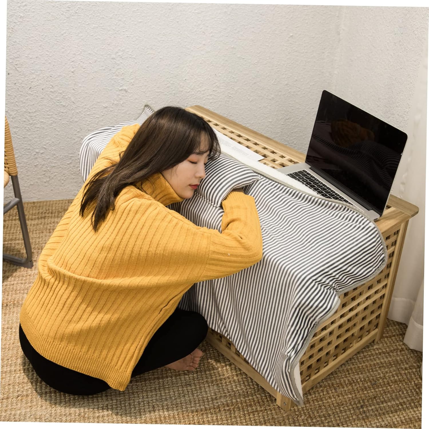 ABOOFAN Warm Winter Heated Electric Blanket