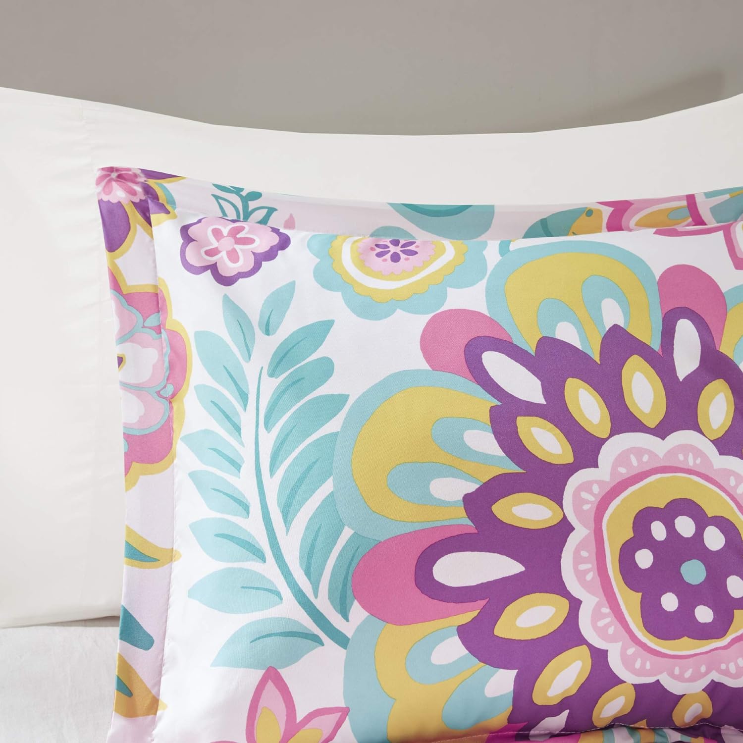 Mi Zone Camille Comforter Set 3 Piece TwinXL Pink Floral Bedding